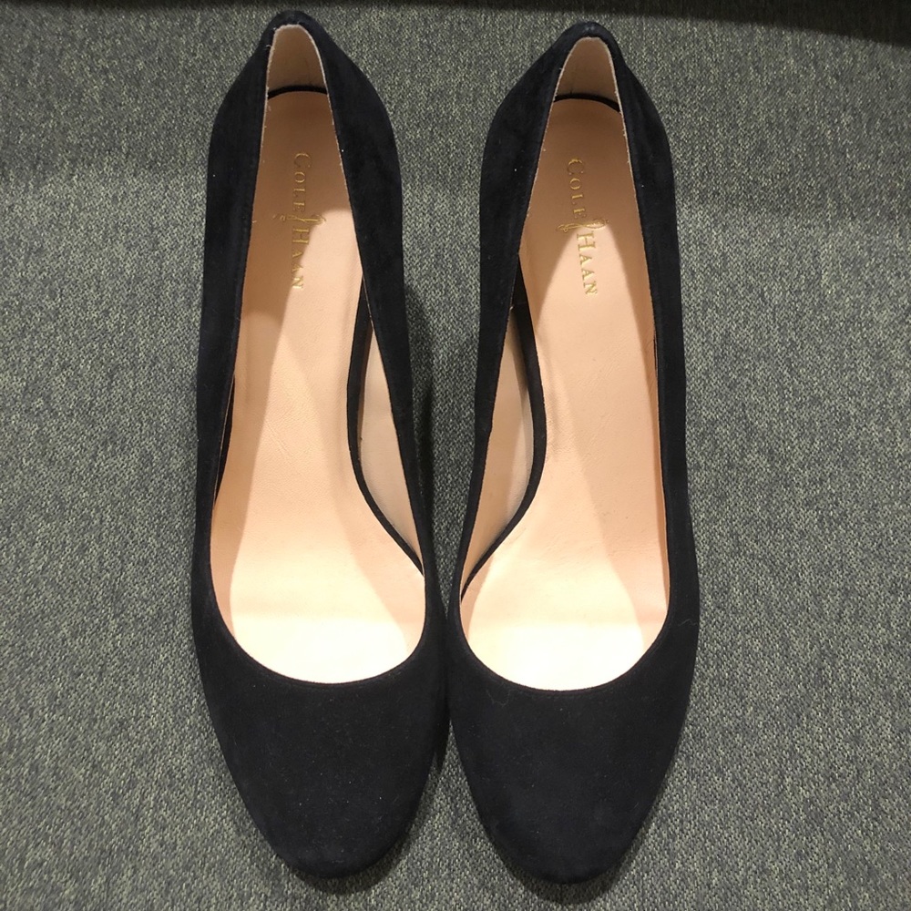 Cole Haan Nike Air Black Wedges sz10